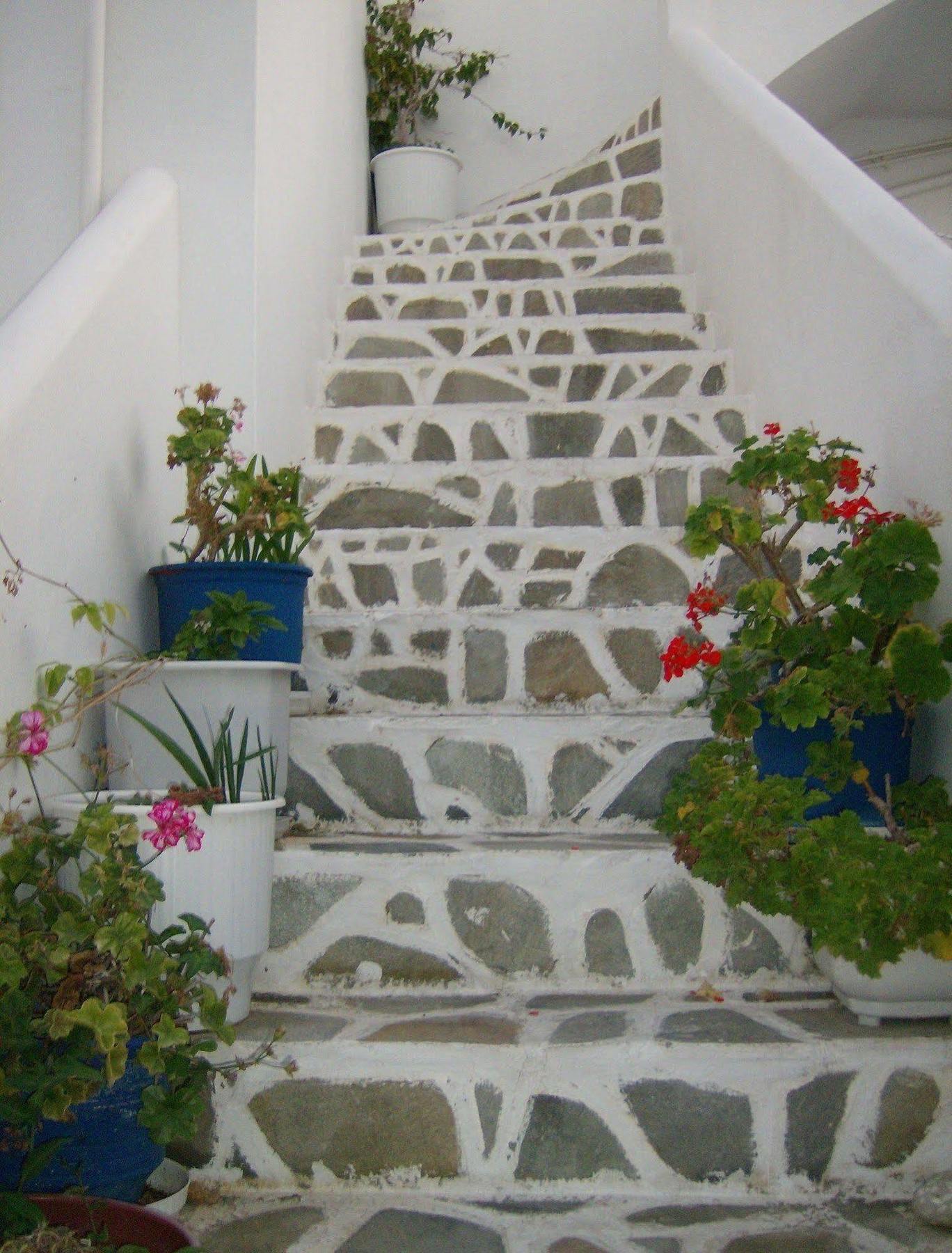 Athina'S Blue Studios Naousa  Bagian luar foto